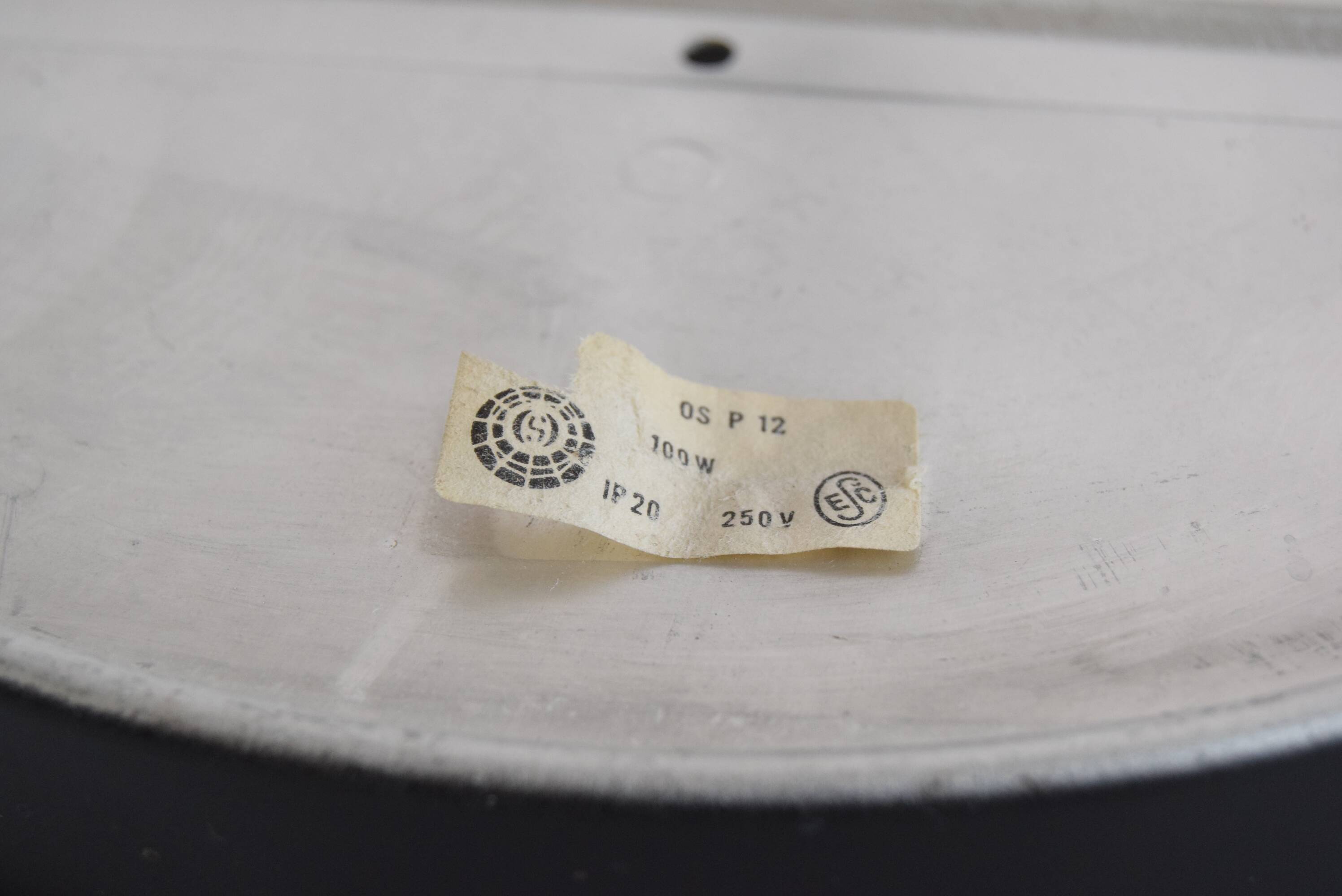 Ceiling light 1970s mid century