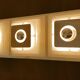 Large Space Age wall light, 1970s