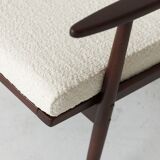 Boucle armchairs, Boomerang model 60s