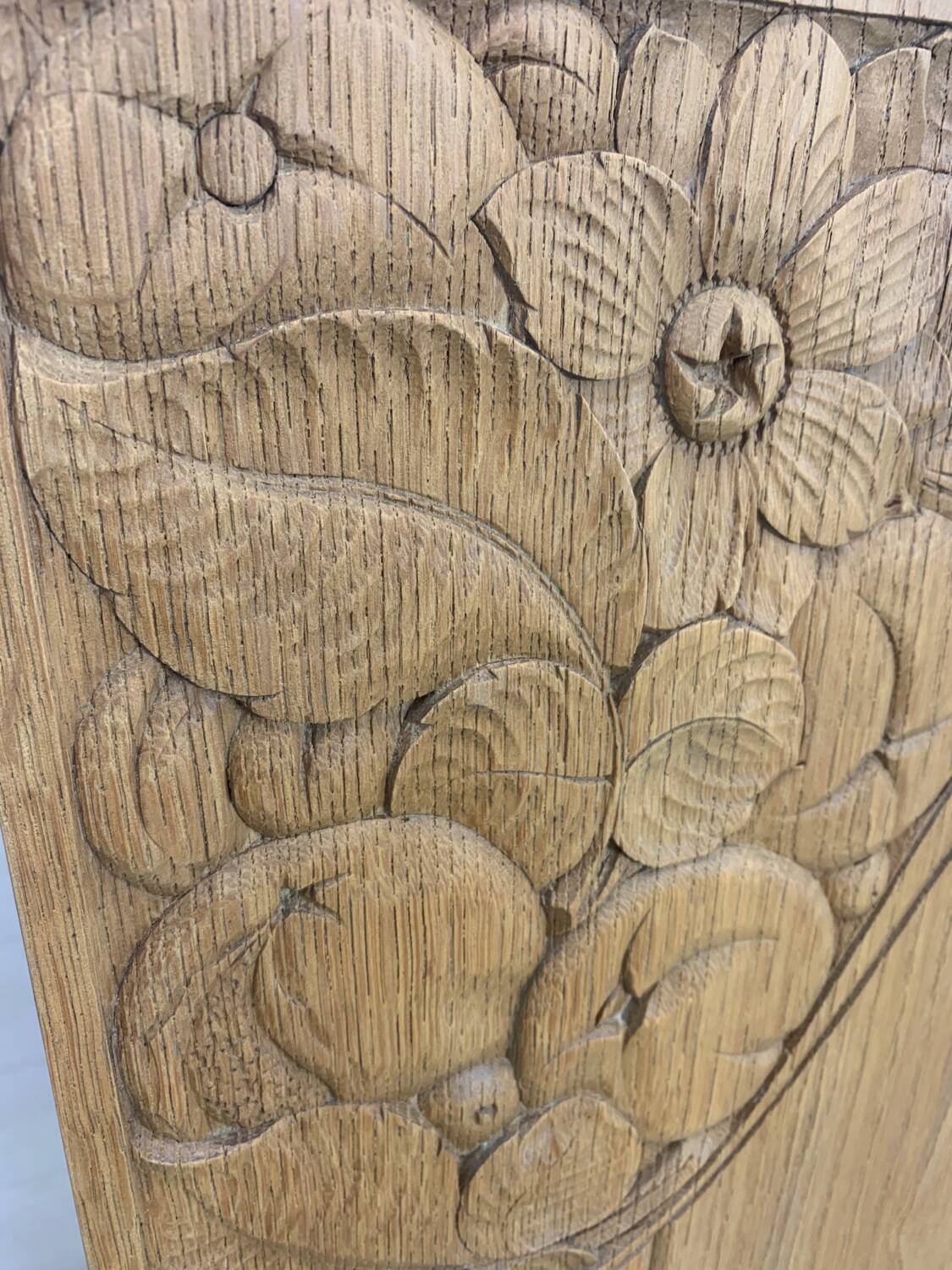 Art deco oak sideboard