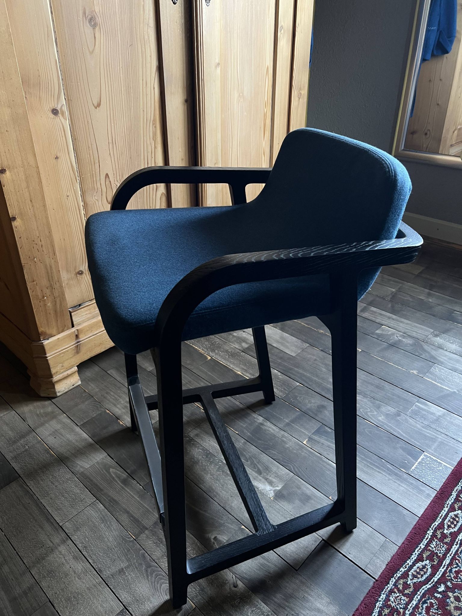 Chaises de bar en chêne