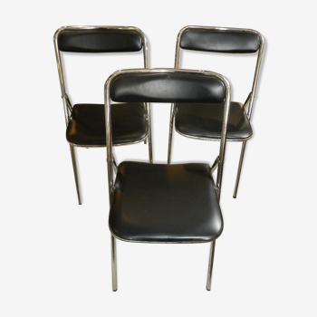 3 Sauvignet folding chairs