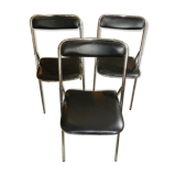 3 Sauvignet folding chairs