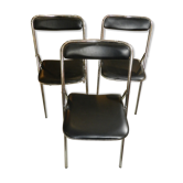 3 Sauvignet folding chairs