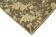 1950s hand-knotted rustic turkish beige carpet 125 cm x 244 cm