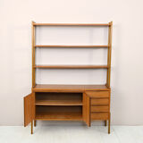 Sideboard bookcase with pull-out desk