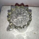 Pichet broc ancien verre soufflé moulé