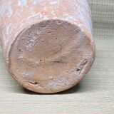 Terracotta amphora vase