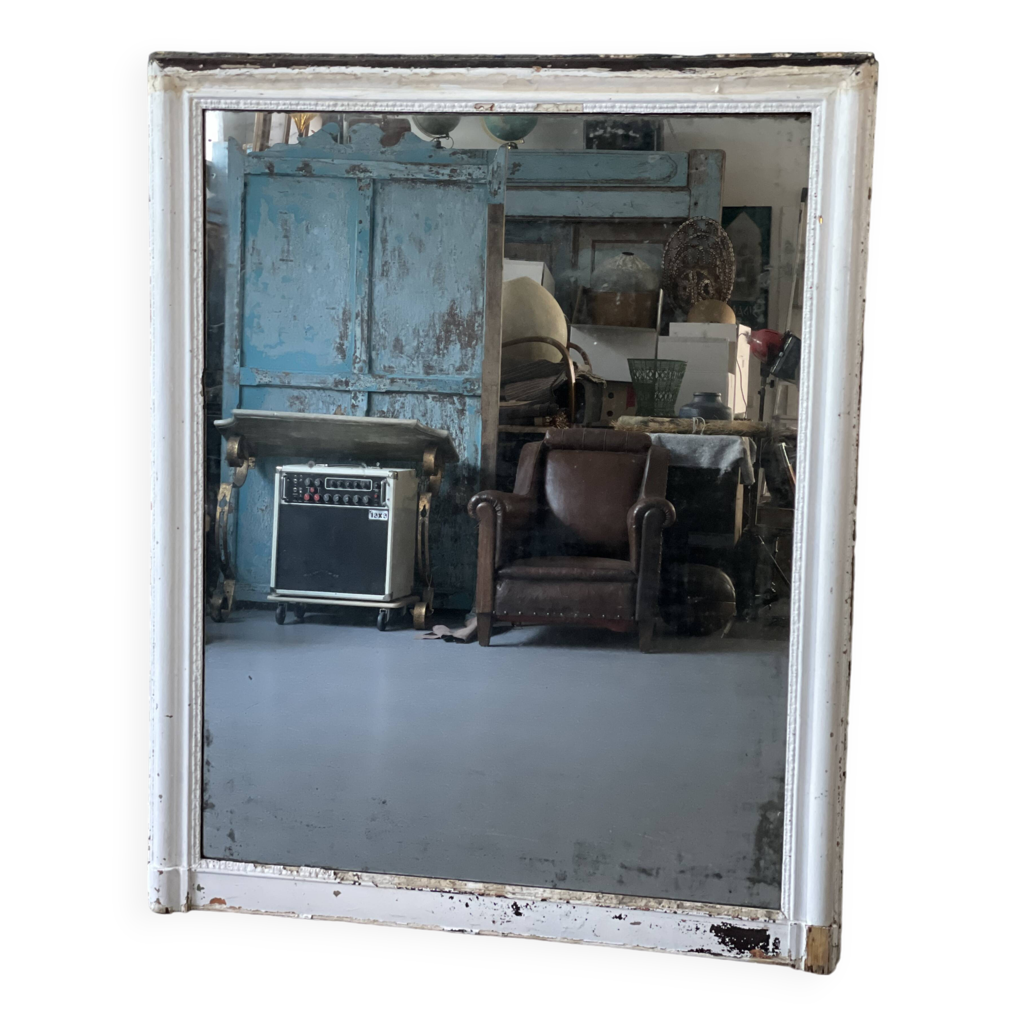 White Vintage Mirror