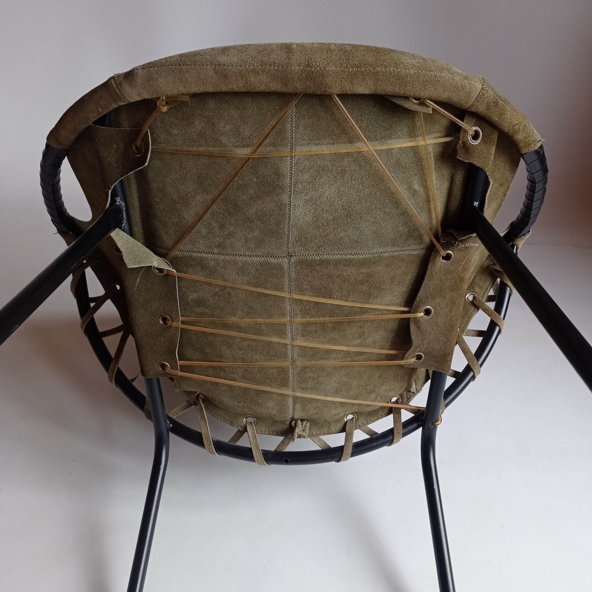 Designer Lusch & Co balloon chair from the 60s