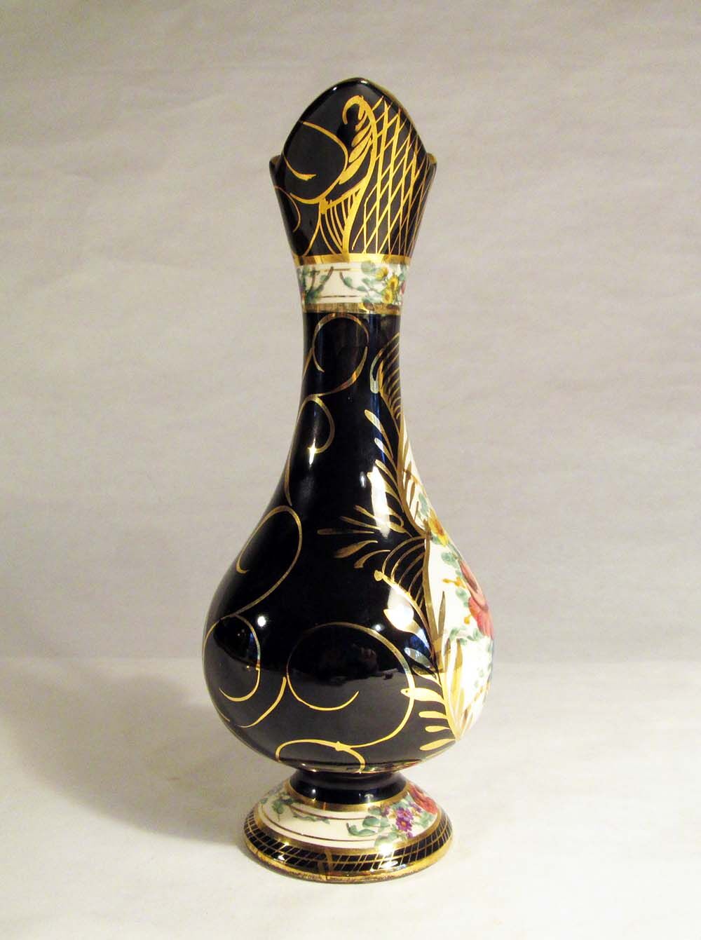 Hubert Bequet ewer-shaped vase