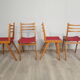Set de 4 chaises années 70
