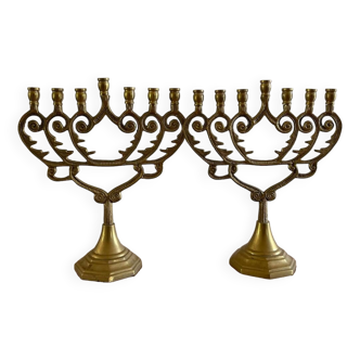 Menorah candlestick 7 branches