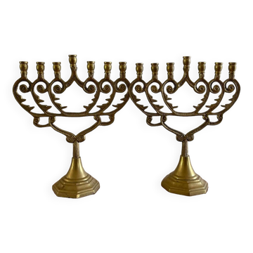 Menorah candlestick 7 branches
