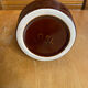 Vintage flamed ceramic barrel-shaped pitcher by revol, 0.5l