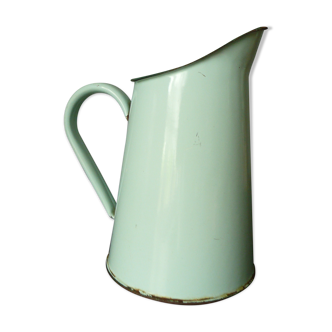 Enamelled sheet pitcher
