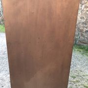 Vintage Scandinavian secretary in rosewood with drawers featuring fin-style handles.