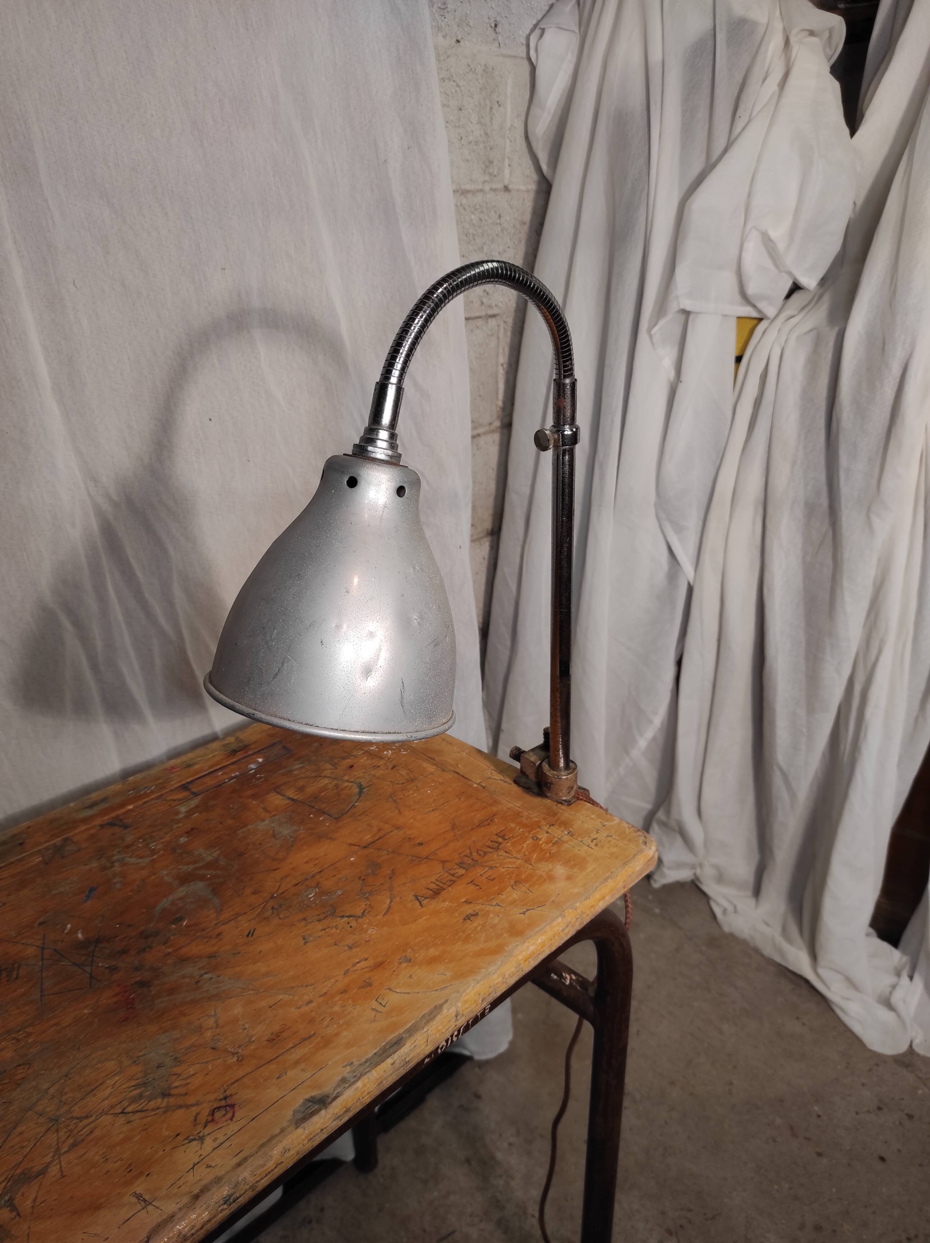 Workshop lamp ki-e-klair Alphonse Pinoit 1950
