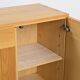Solid pine sideboard by Maison Regain, 1970s.