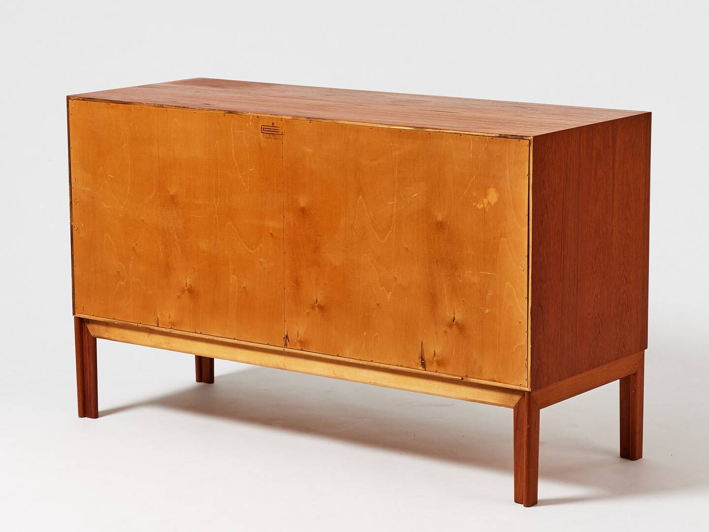 2x mid-century teak sideboards alf svensson