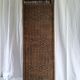 Vintage rattan screen