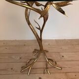 Iron pedestal table from the 1970s-1980s