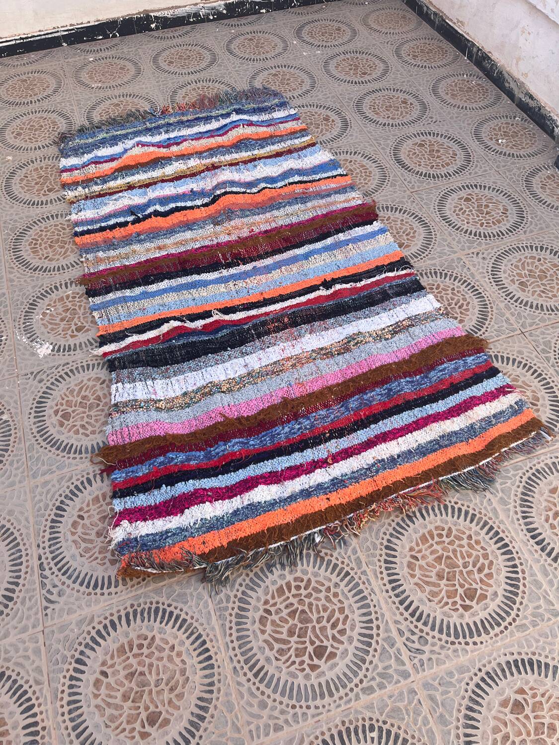 Vintage Berber rug