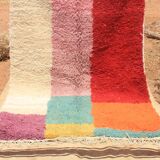 Handmade pure wool Moroccan rug 2.5x1.5 m