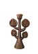 Bougeoir mid century bronze Anneau d'Or de Russie