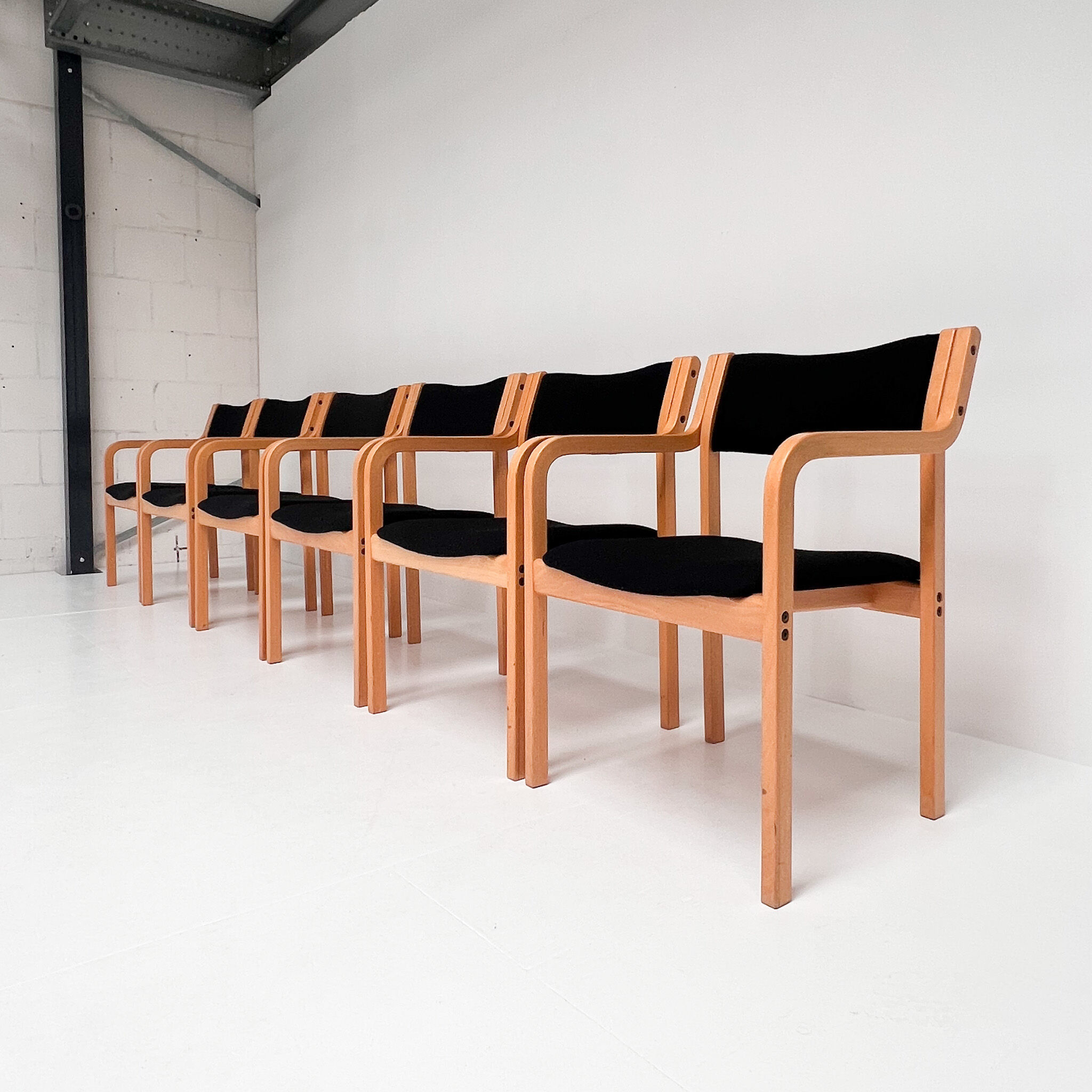 Scandinavian design chair by PO Korhonen, 1980s