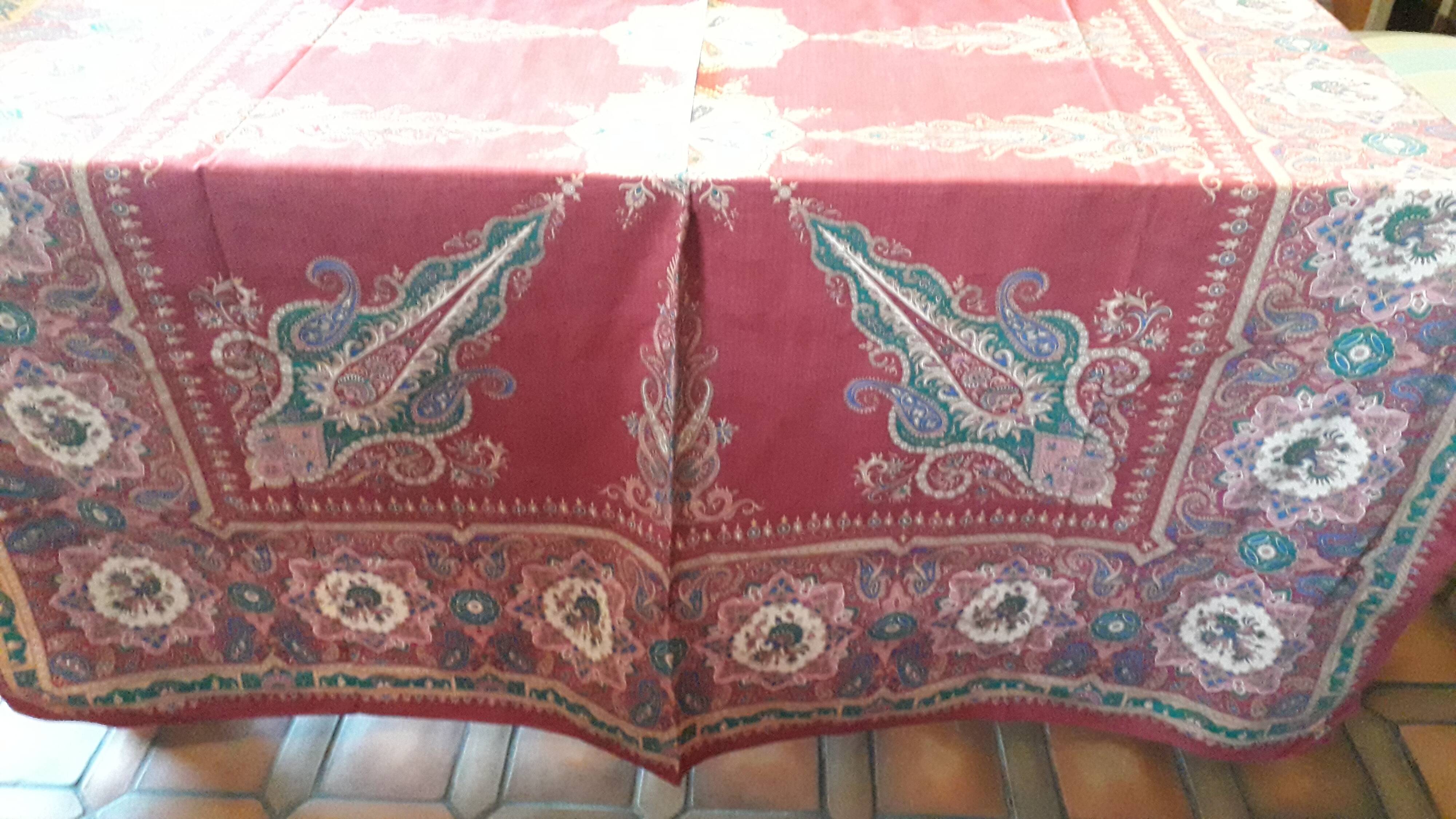 Ribeauville Alsace printed tablecloth