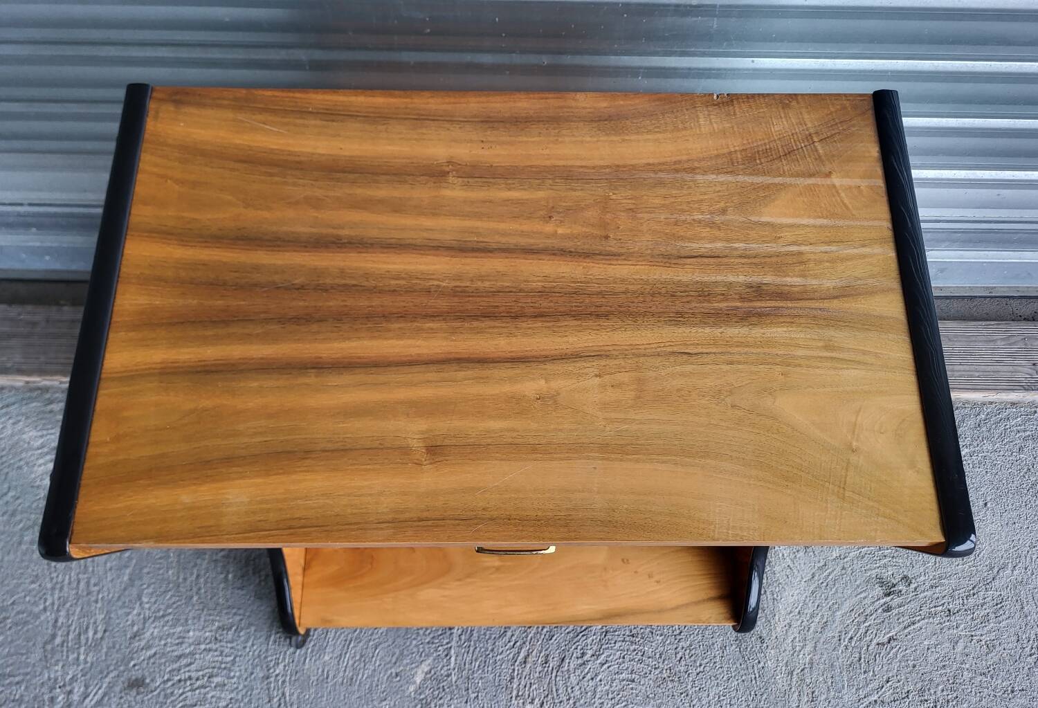Authentic old bar cabinet console storage Hi-fi Vintage