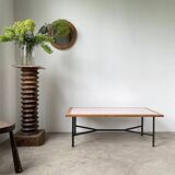 50s tiled coffee table
