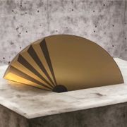 Miroir mural exclusif 'Ventaglio' de Giuseppe Raimondi pour Cristal Art Torino, années 80