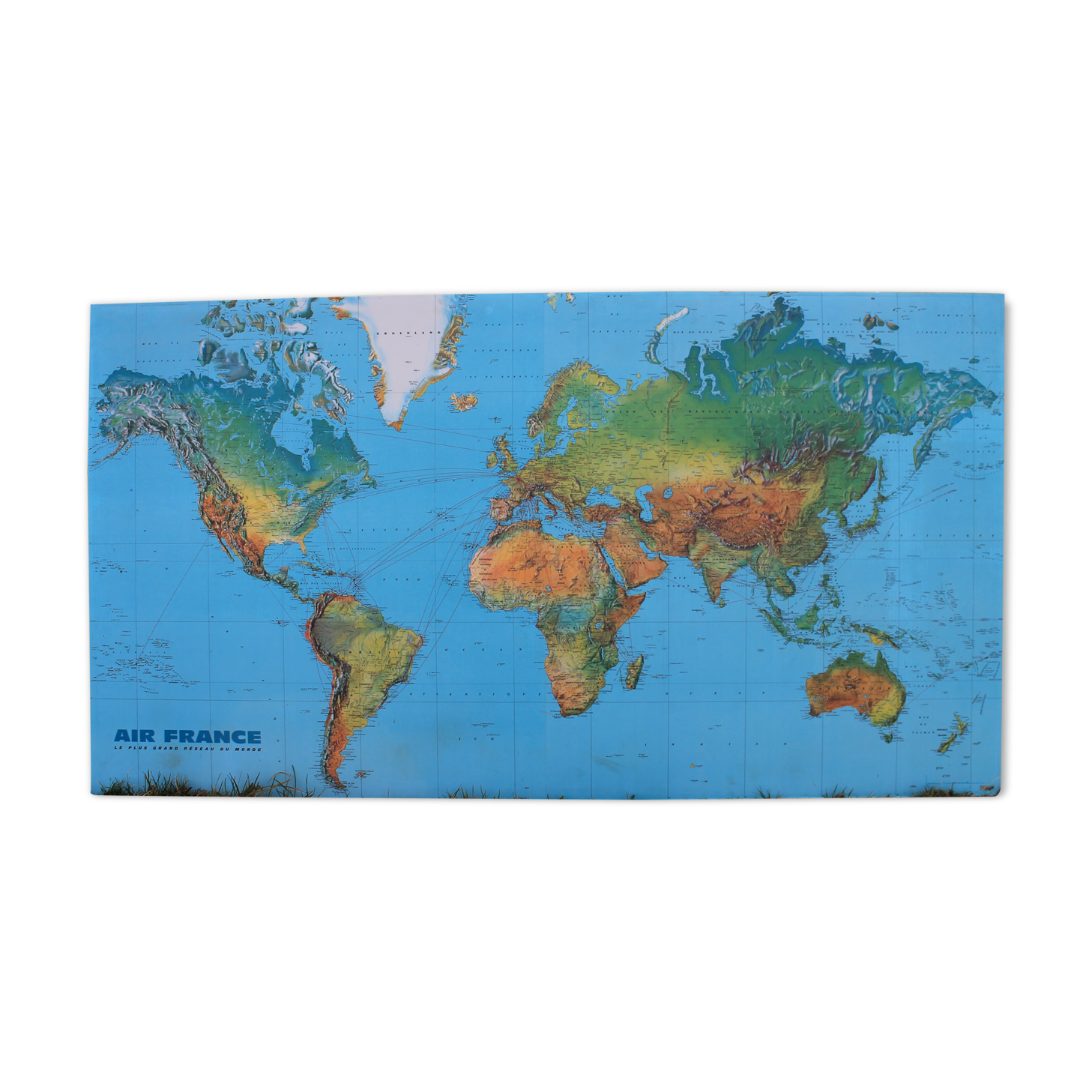 World Air France map