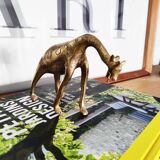 Brass giraffe