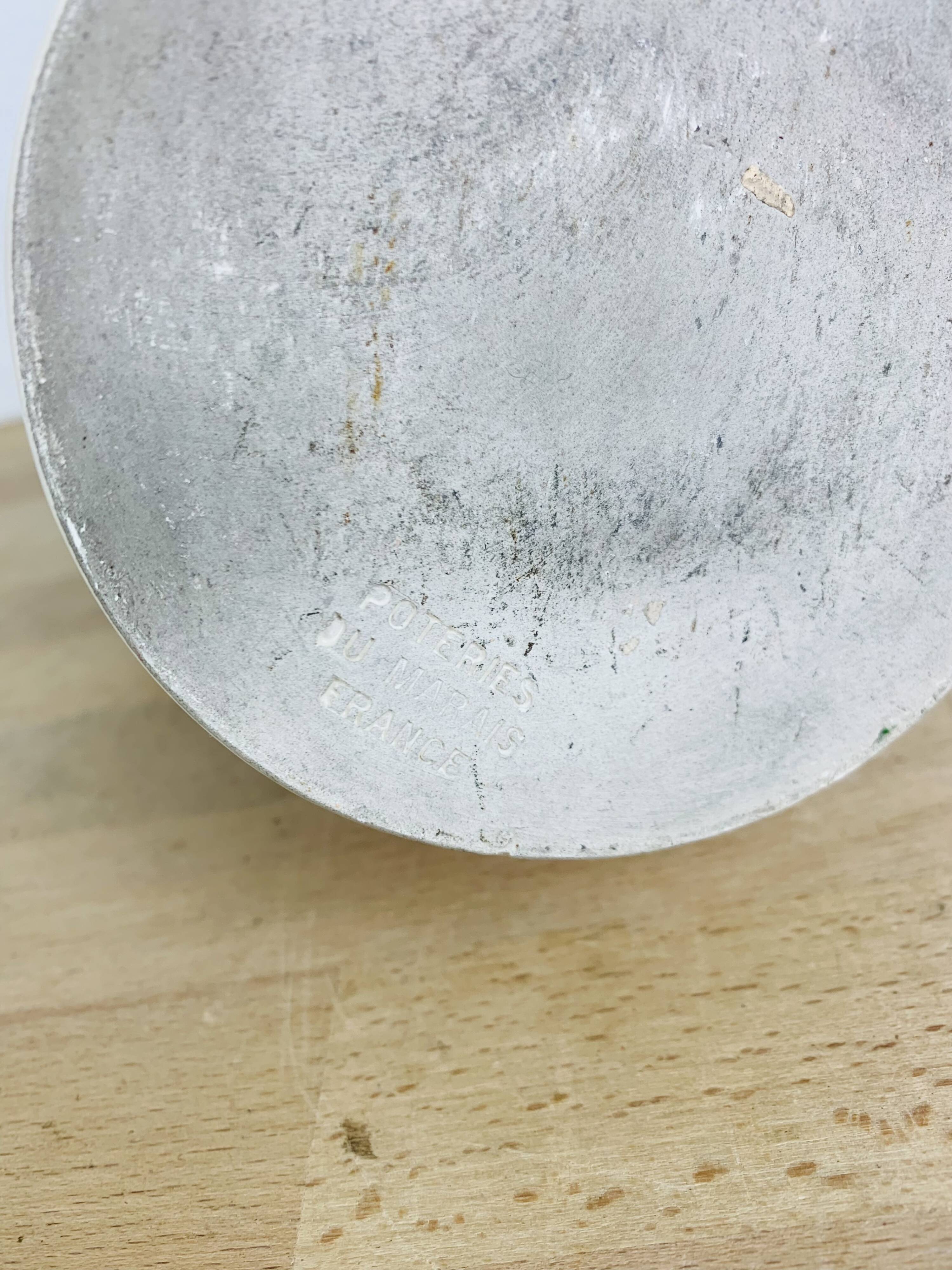 3 vintage ceramic dishes and pitcher from the 50s Poteries du Marais