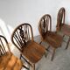Suite de Quatre Chaises "Windsor"