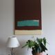 Minimalist abstract painting "garden thoughts"