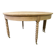 Table ronde en chêne