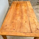 Solid wood dining farmhouse with 1 drawer 1930 156x76x72cm