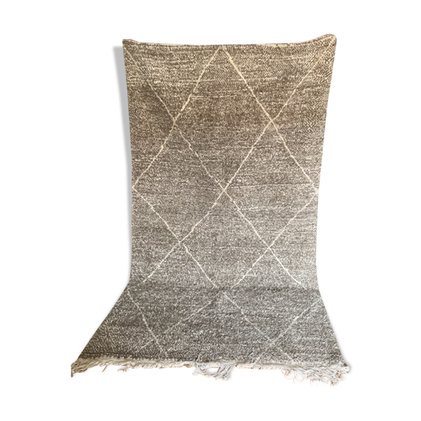 Carpet blessed ouarain speckled beige 254 x 146 cm