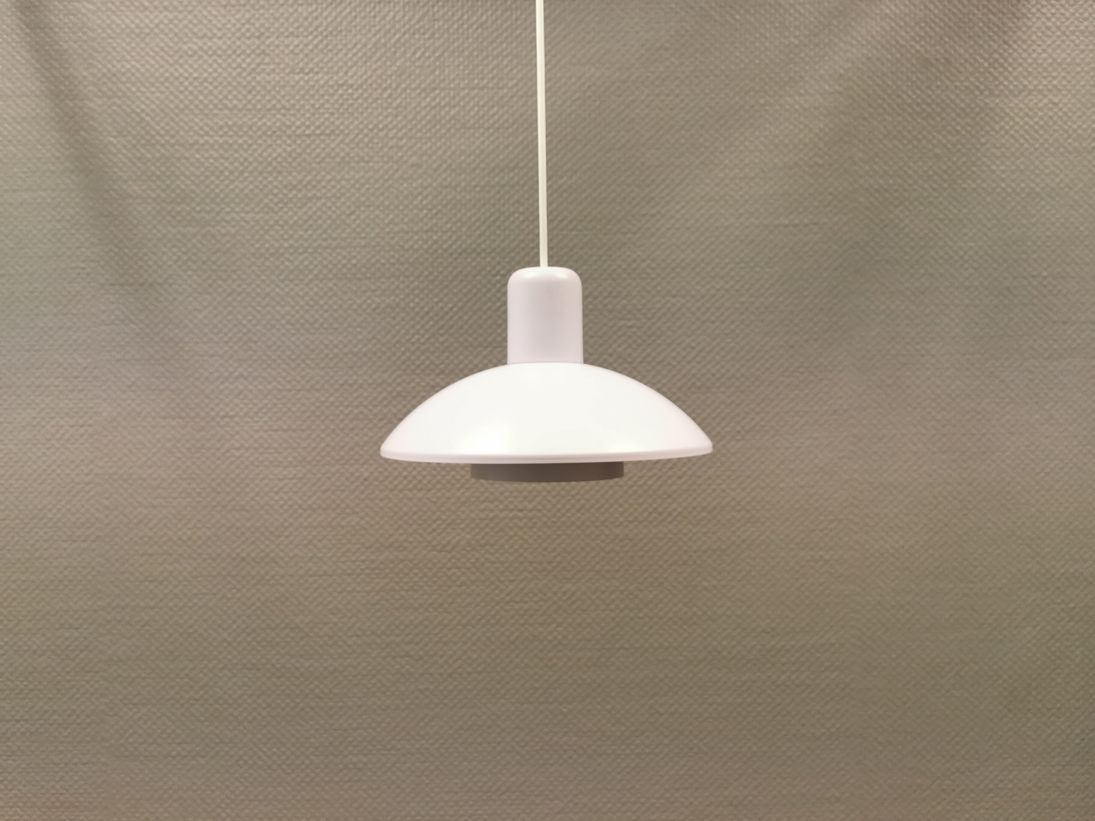 Small Danish hanging lamp, produced by ES Horn Lighting in the 1980s.