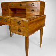 Art Deco walnut desk, France, circa 1940