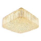 Mid Century Bubble Glass Ceiling Light By Helena Tynell for Limburg, 1970s