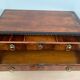Biedermeier Chest in Walnut Veneer, Cherry, Gold Leaf & Brass, Austria, 1815
