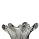Vintage 1970s Vannes Crystal Vase - Sculptural Freeform Design