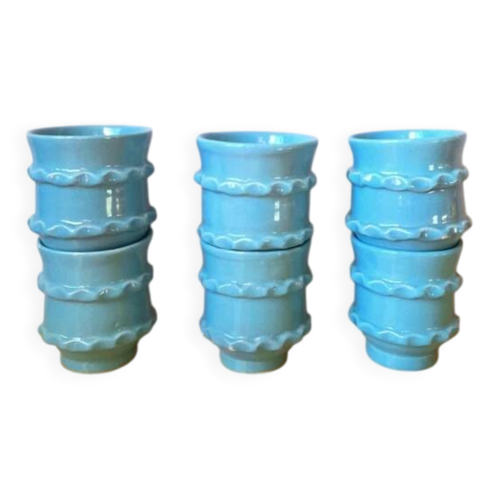 Yvon Roy ceramic mugs