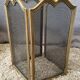 brass fire screen