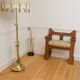 Vintage Brass Umbrella Stand